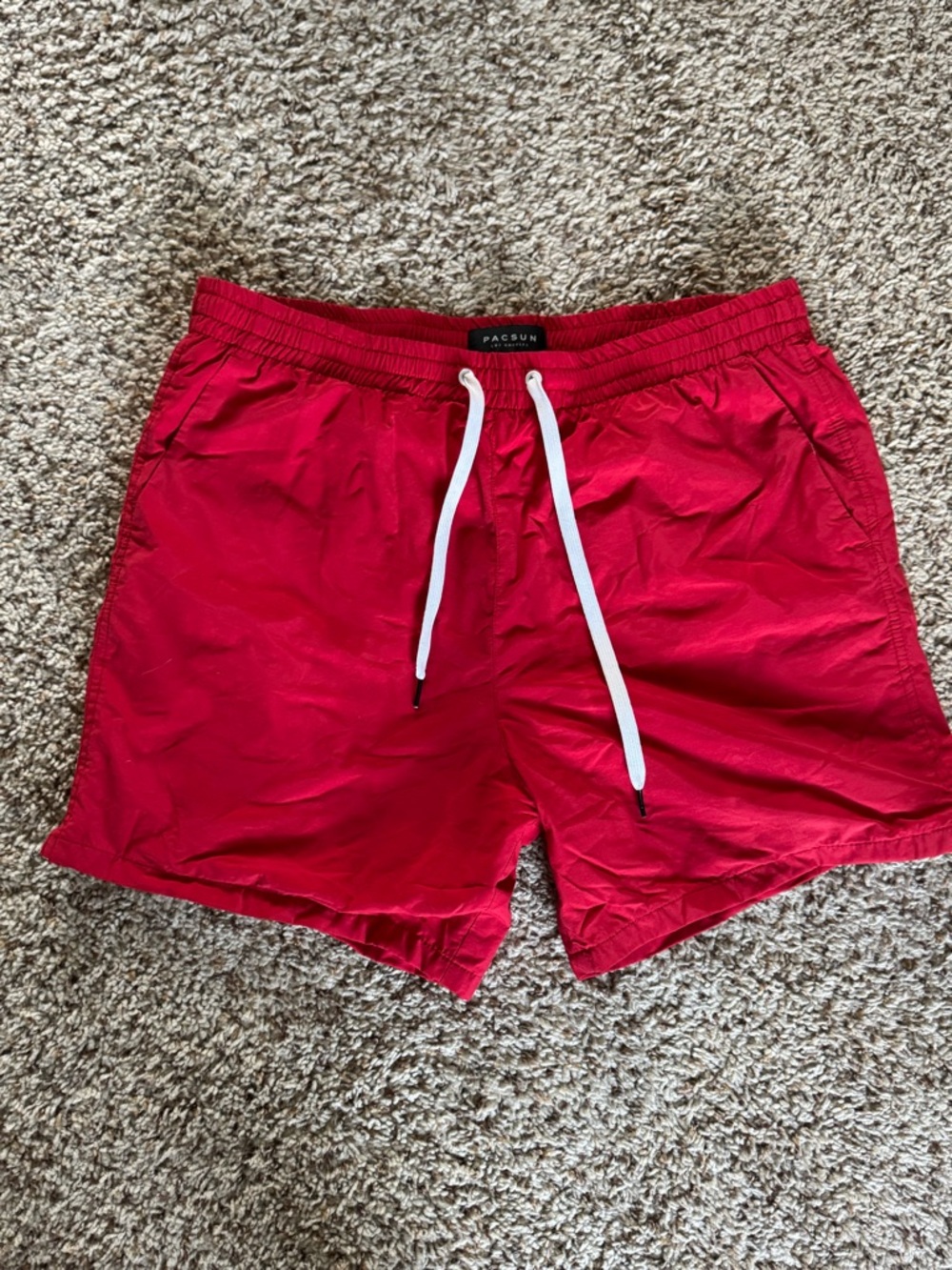 PacSun Red Men's Swim Trunks